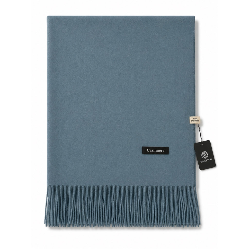 Vanting cashmere tørklæde VT2761A blue