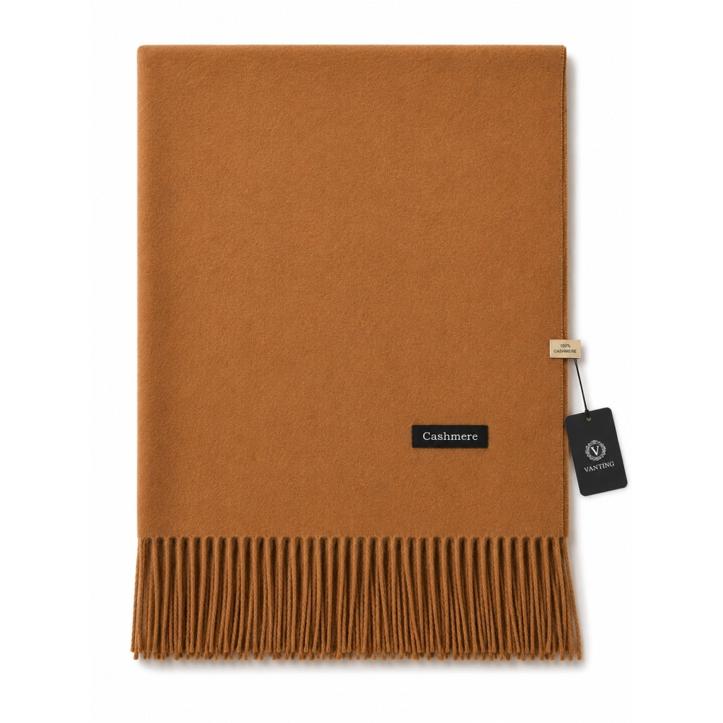 Vanting cashmere tørklæde VT2761A camel