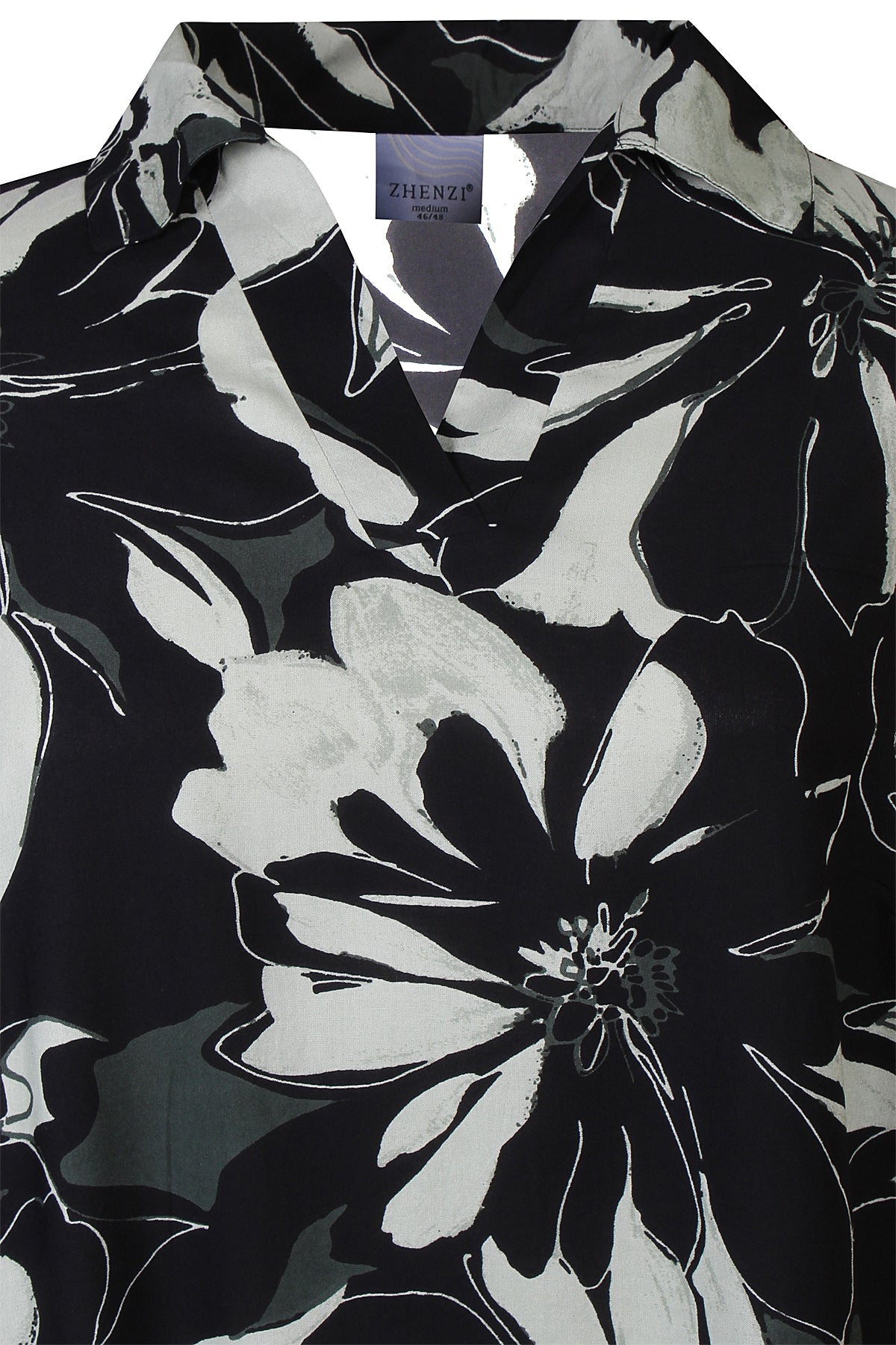 Zhenzi bluse Zh-Amaya 1195 grøn