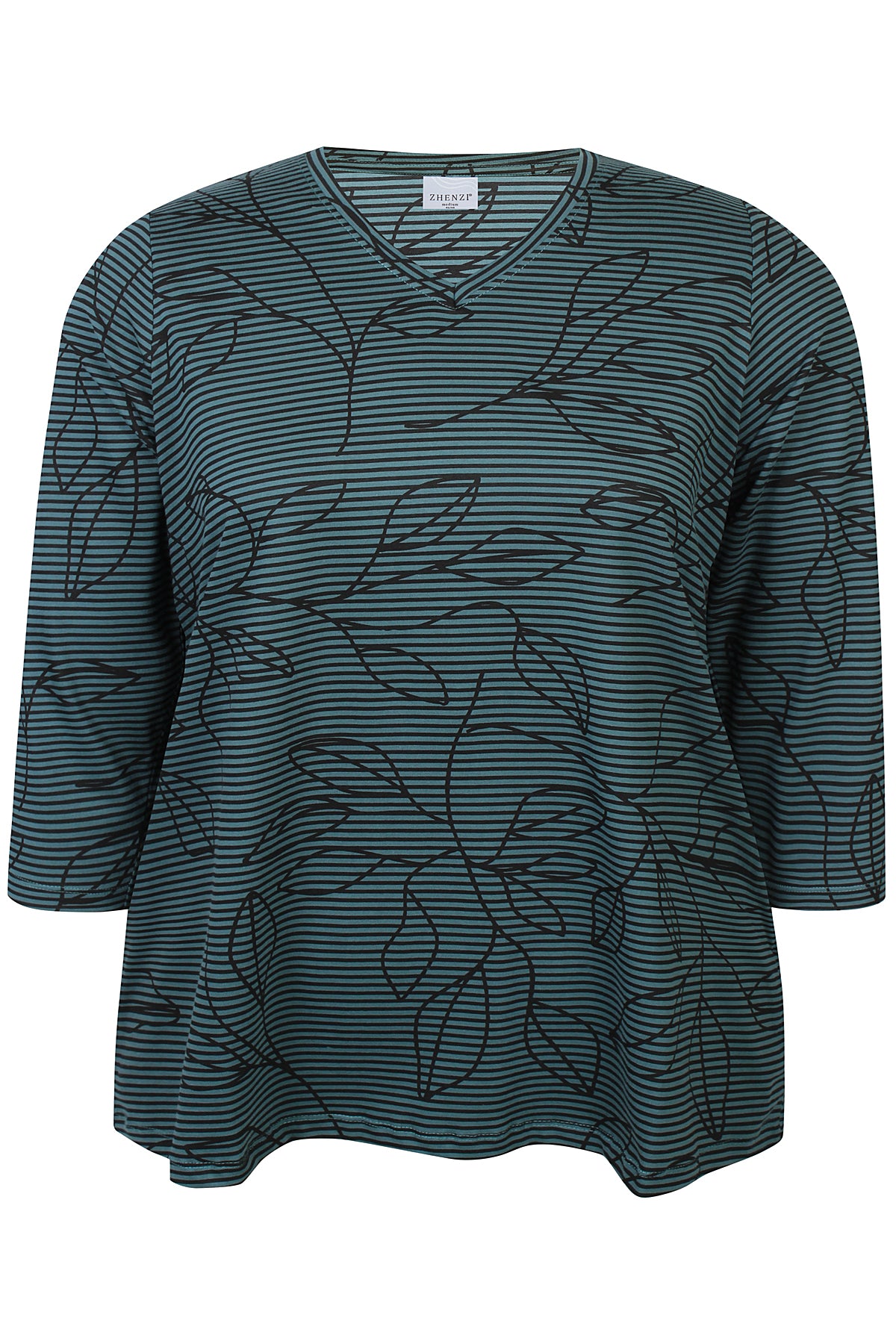 Zhenzi T-shirt Alberta 1506 teal