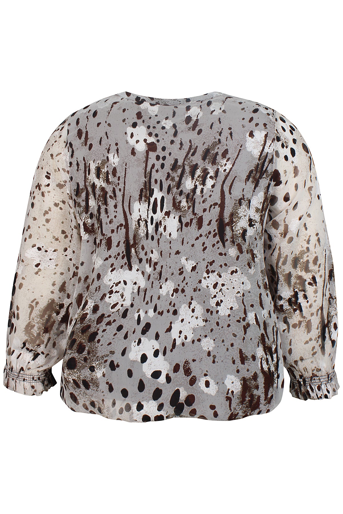 Zhenzi bluse Zh-Libby 1522 brun