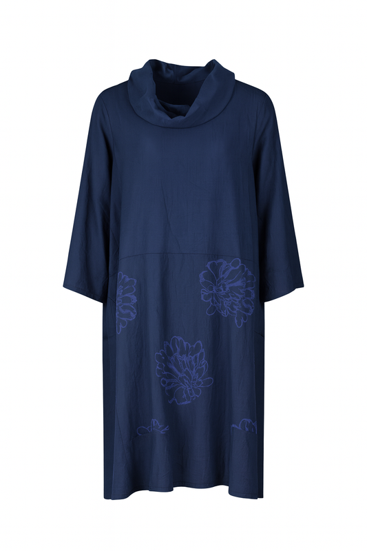 Gozzip kjole GEmillie navy kombi