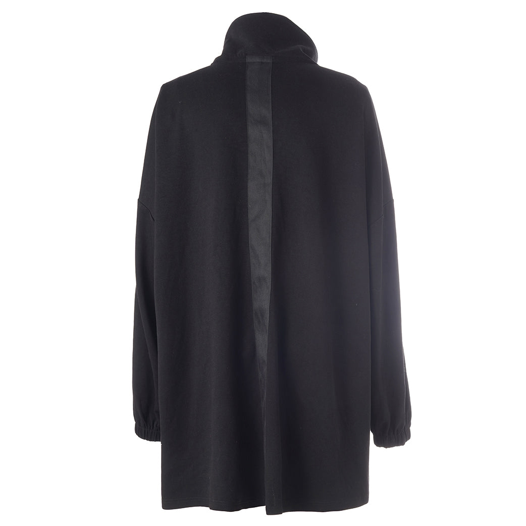 Gozzip GEstrid Cardigan with zipper - Black
