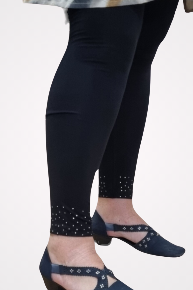 MAPEO Leggings med glimmersten kant map102