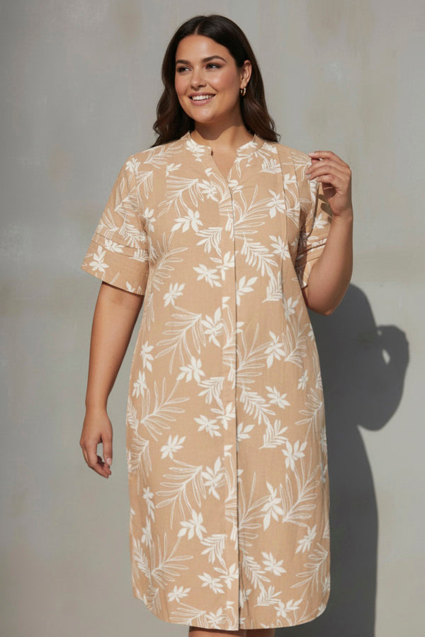 Cassiopeia kjole varianna dress brun kombi