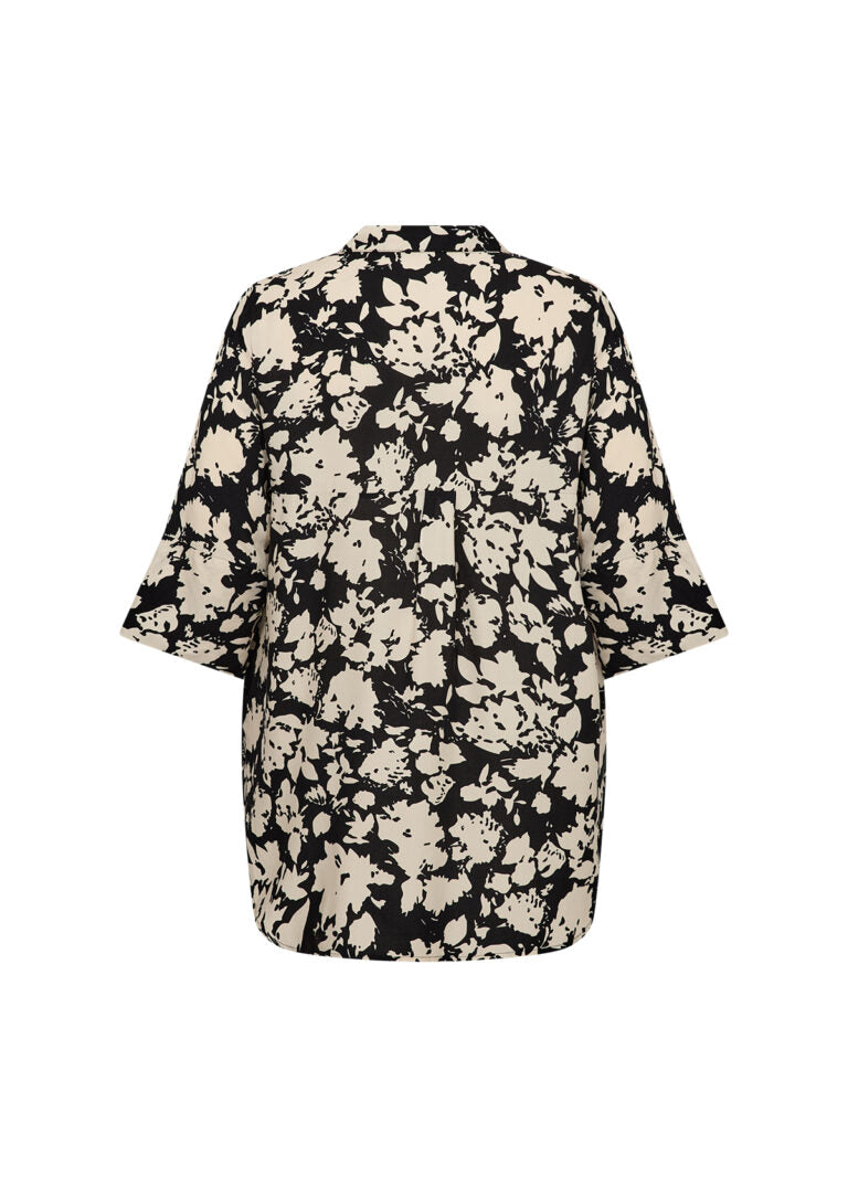 Wasabi bluse wa-saphina 2 beige kombi