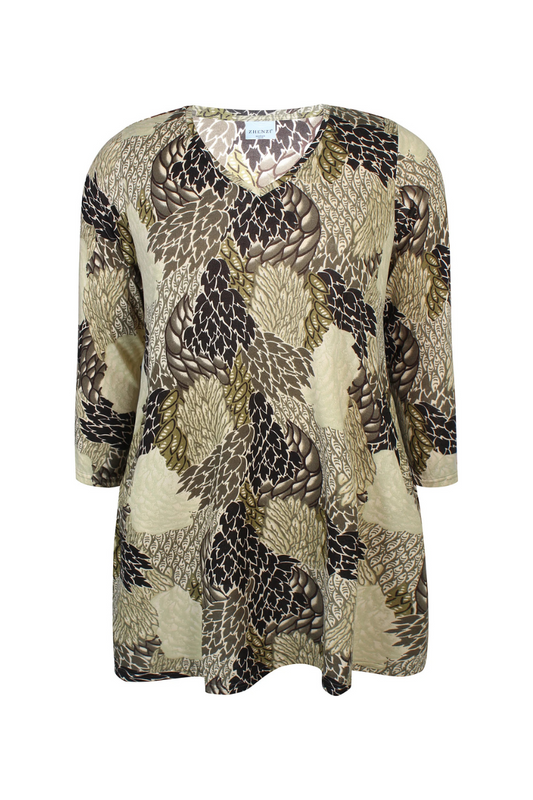 zhenzi kjole Zh-ainsley grøn kombi