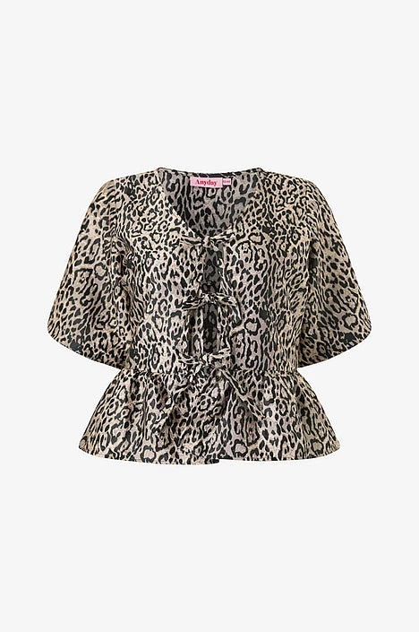 Anyday bluse any-Pine 415 leopard