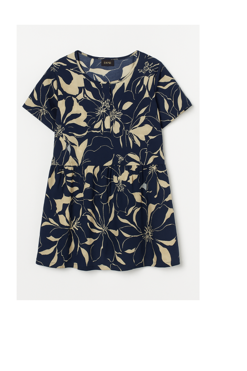 Mapeo kjole aform blå