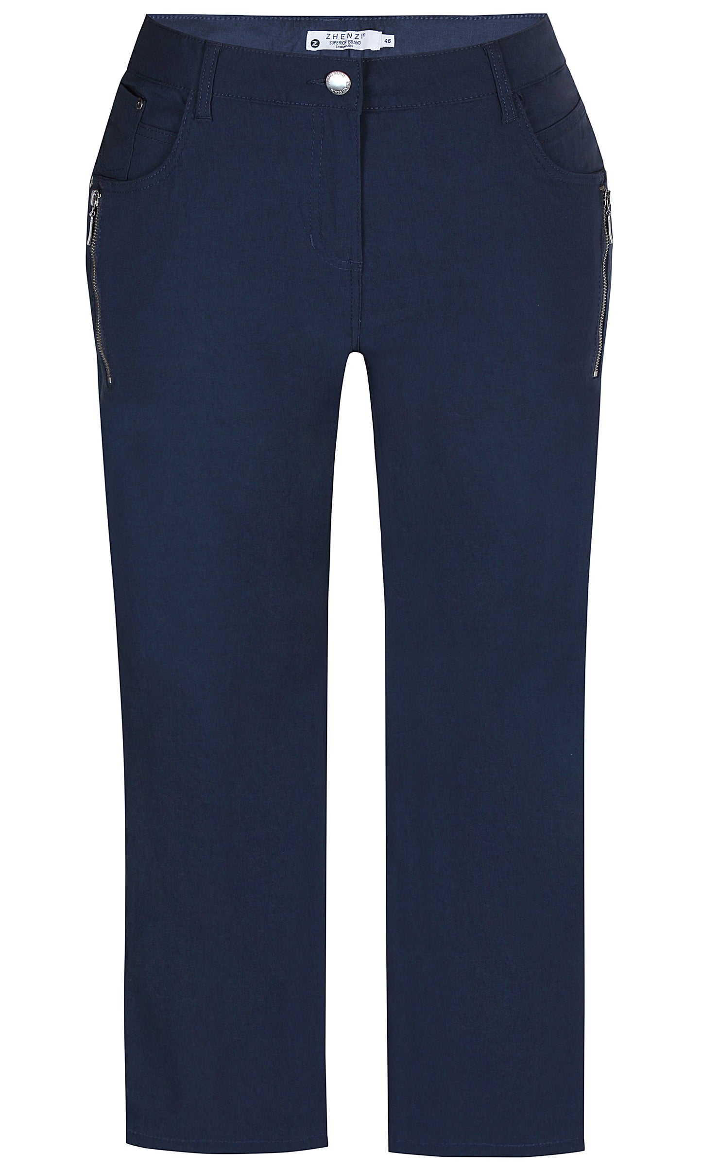 Zhenzi bukser step stretch 93navy
