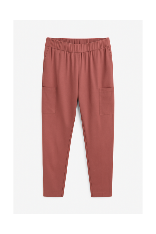 Mapeo leggings med lomme støvet blomme