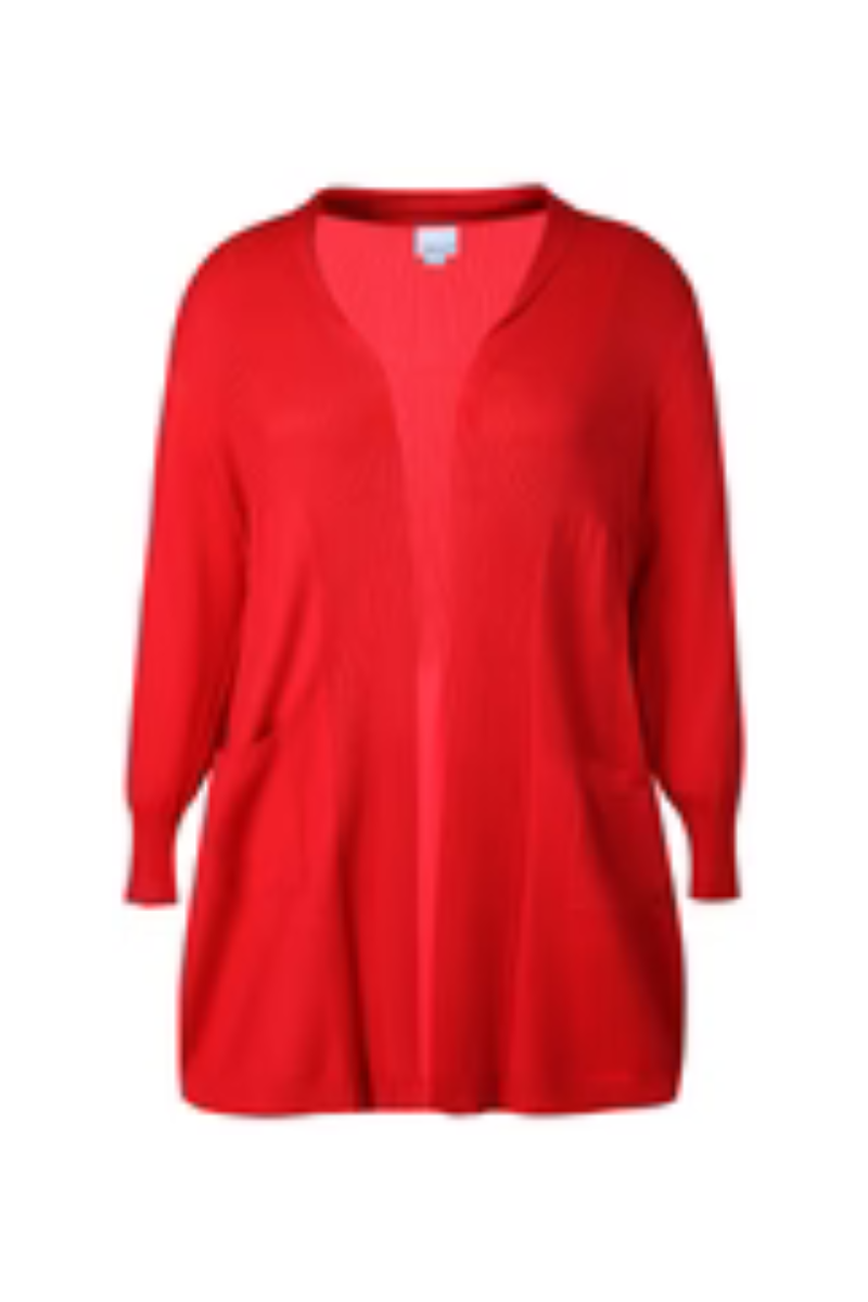 cardigan zhenzi rød