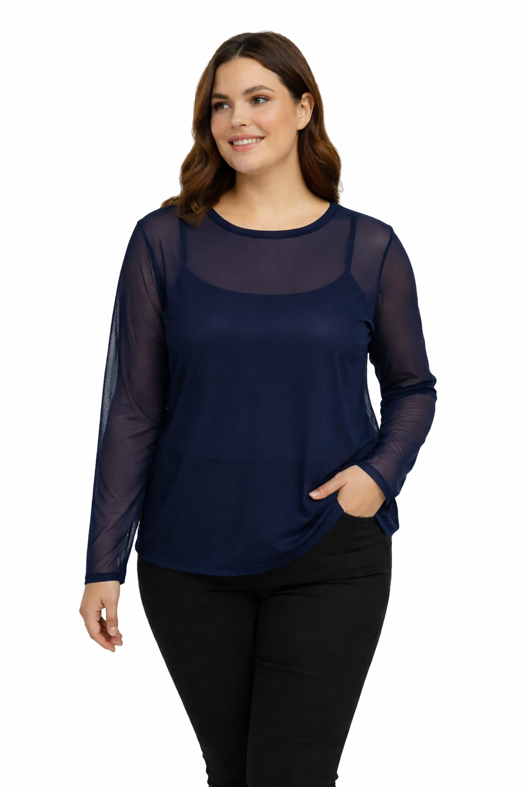 Cassiopeia bluse gitilla navy