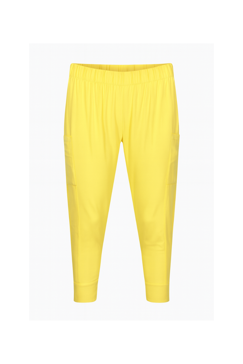 Mapeo leggings med lomme gul