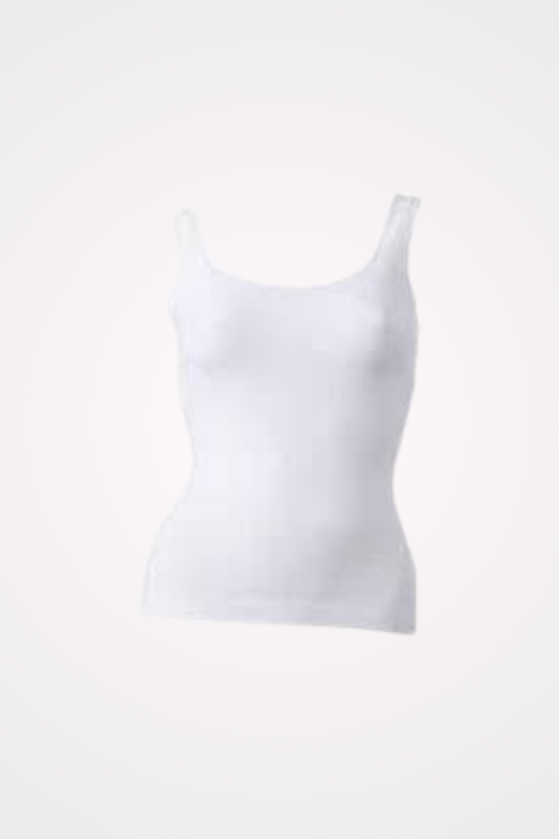 Festival mikrofiber top hvid