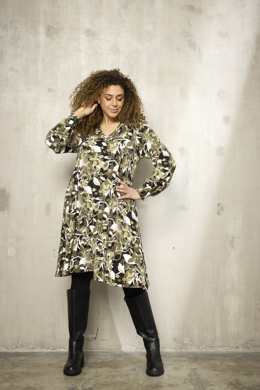 zhenzi kjole Zh-Saki 1026 grøn kombi