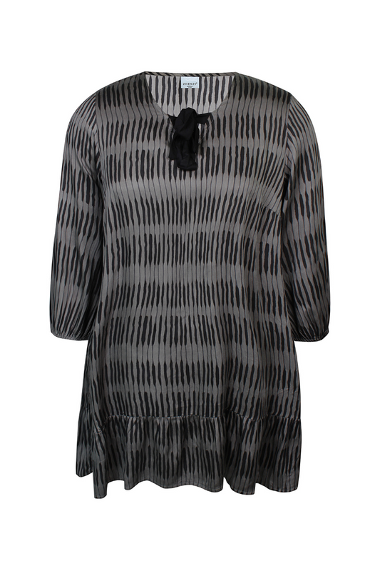 Zhenzi kjole Zh-Sisy 1061 grå