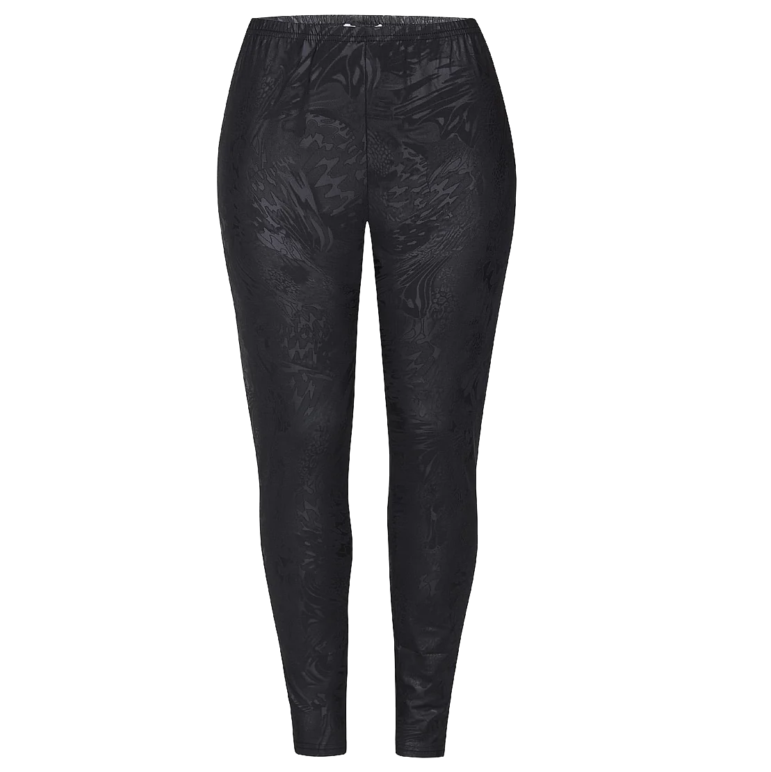 MAPEO Leggings i fed læderlook print Freda map098