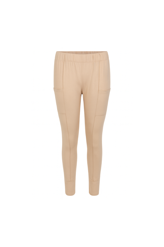 Mapeo leggings med lomme lang lyserød