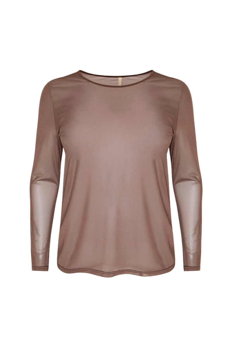 Cassiopeia bluse gitilla brun