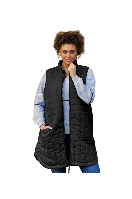 Zhenzi vest vendbar Elea 608 sort