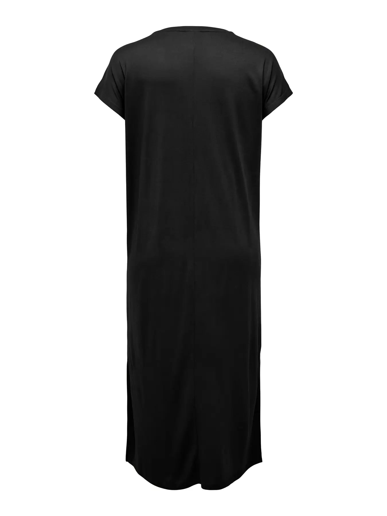 Only Carmakoma kjole Carnicky s/s o-neck long dress jrs sort