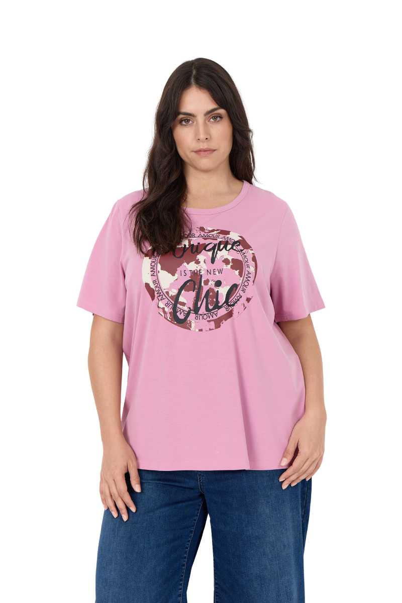 Wasabi t-shirt WA-Helene 4 - rosa