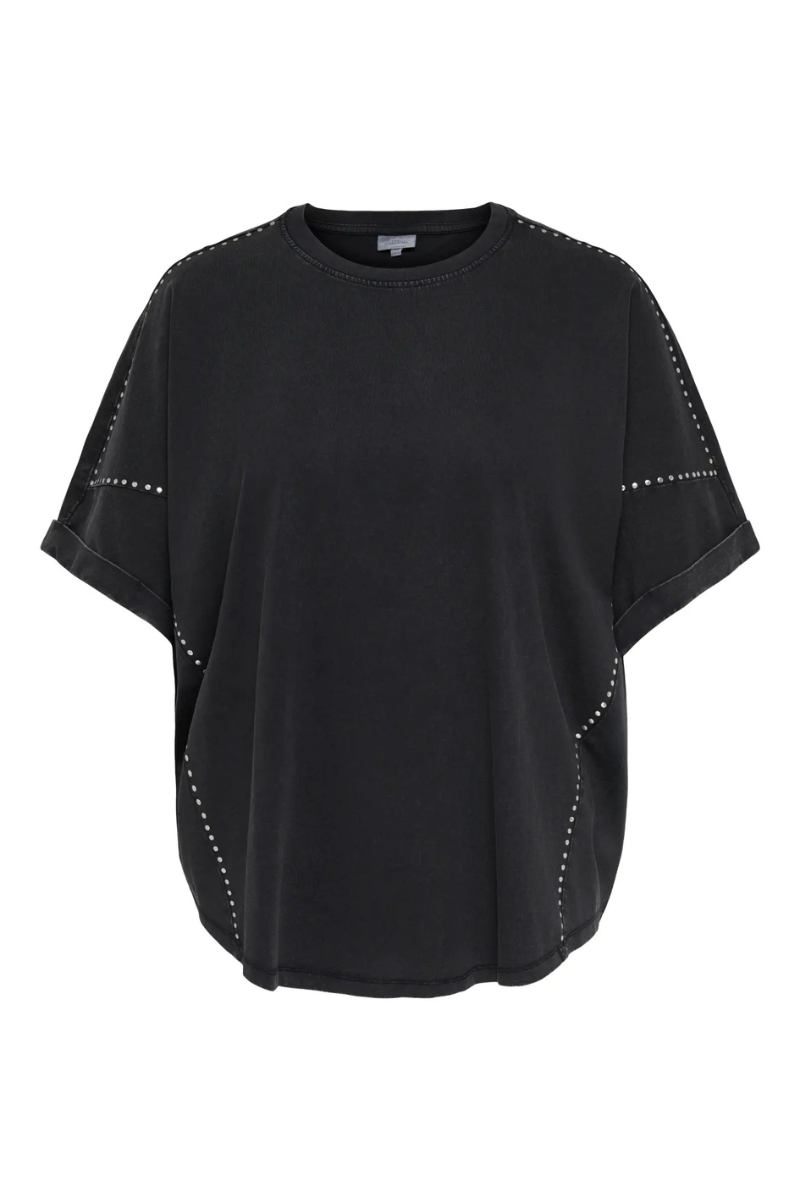 Only Carmakoma Oversize T-shirt CARJAYLIA Sort