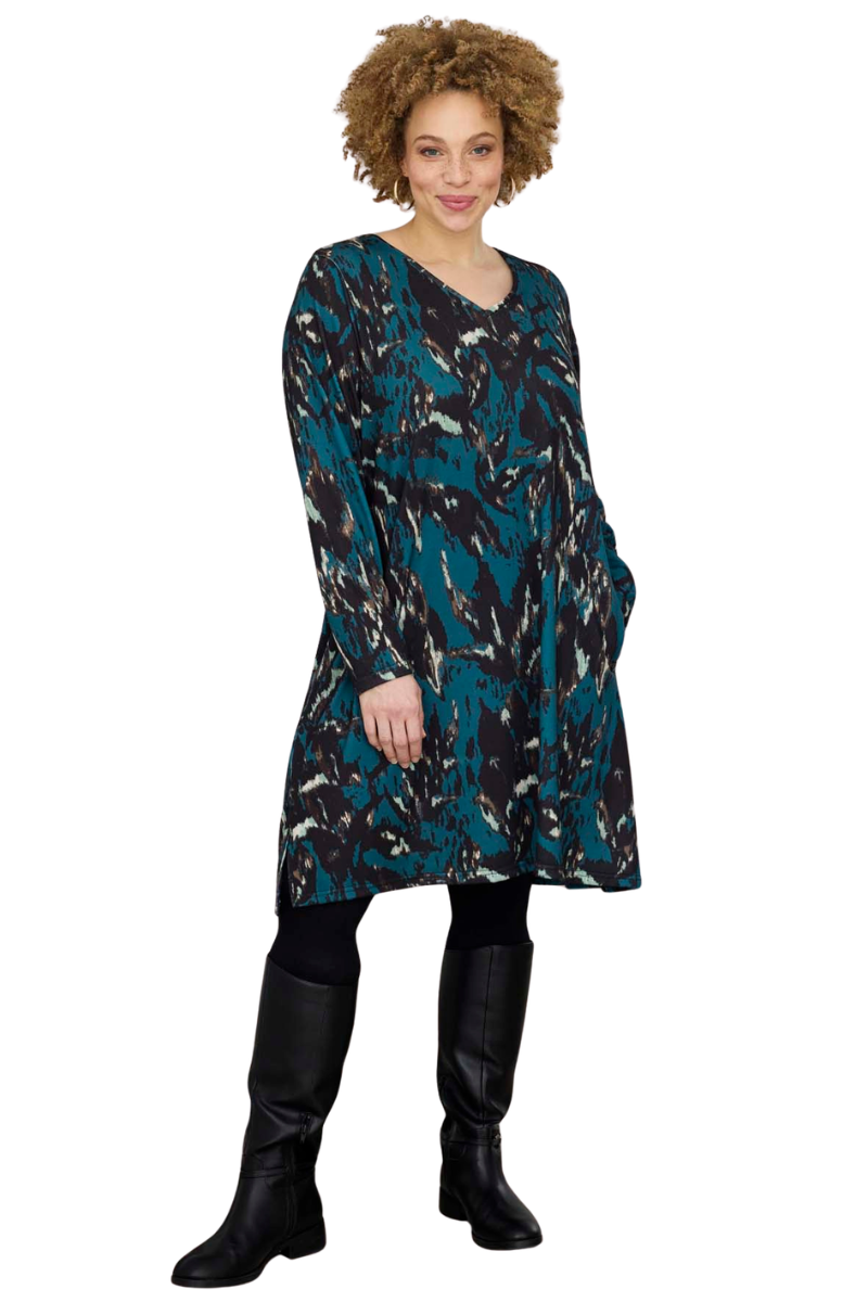 Zhenzi tunika Ainsley 1490 teal