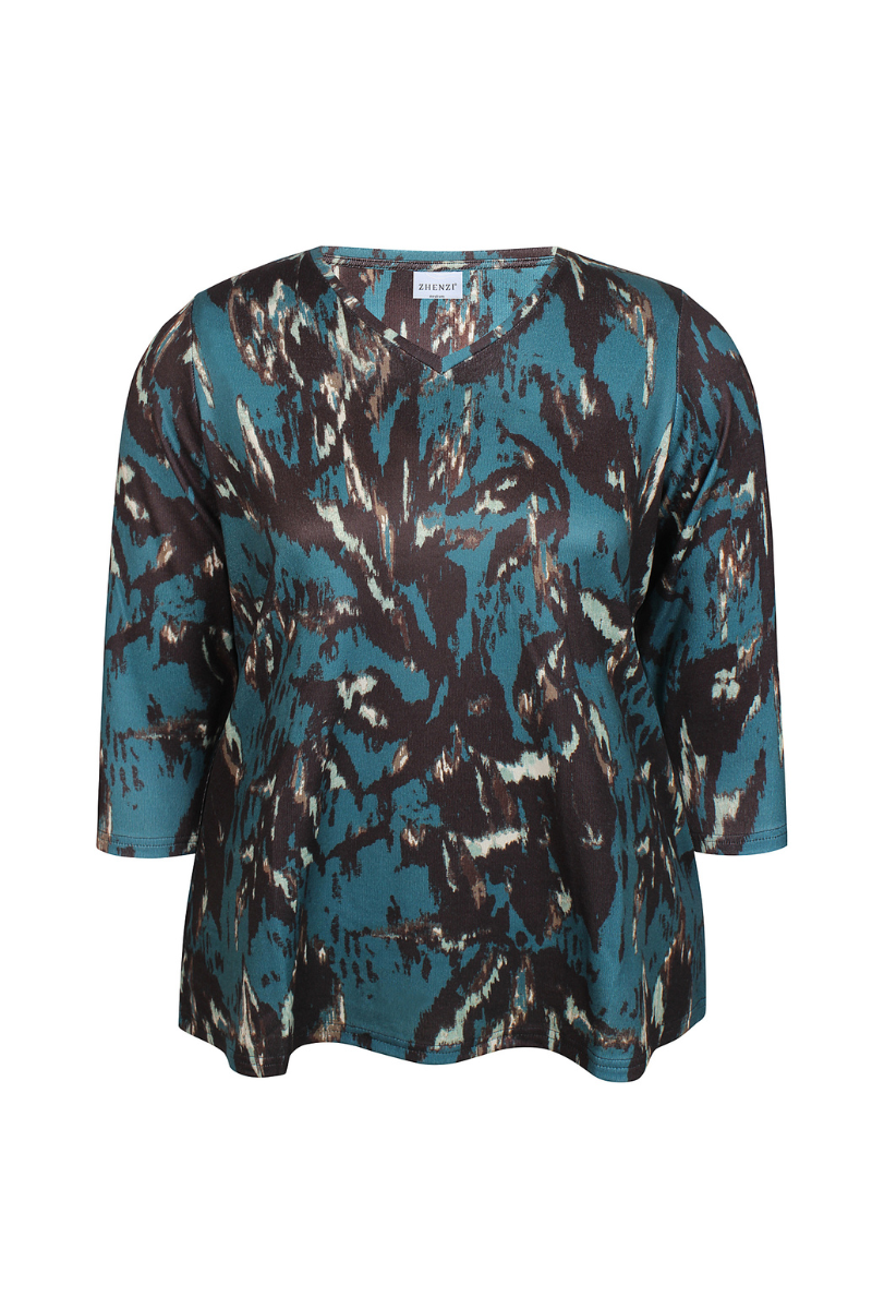 Zhenzi bluse Ainsley 1489 teal