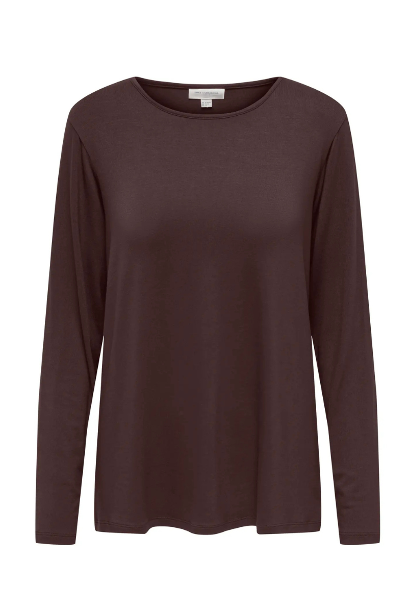 Only Carmakoma bluse CARLONNY brun
