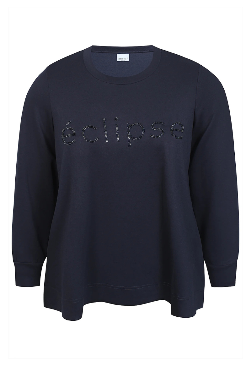Zhenzi sweat bluse Mya - Navy