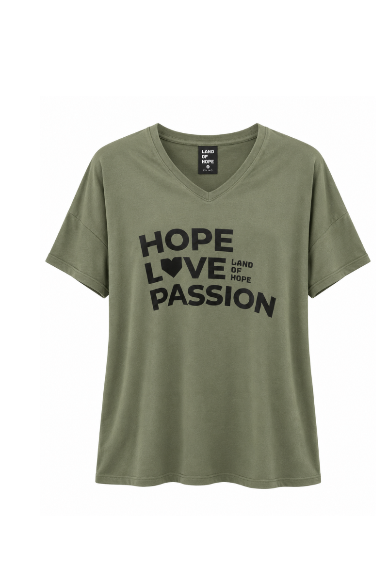 Zhenzi T-shirt Land of Hope - Army