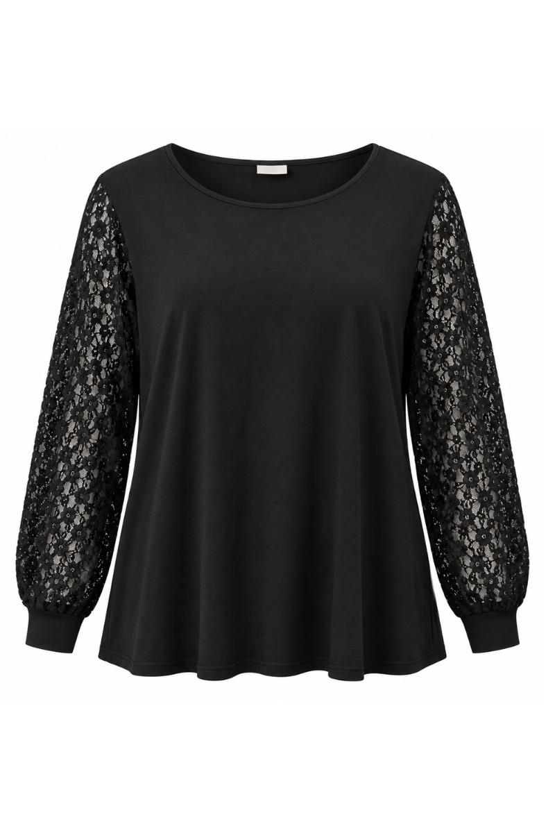 Only Carmakoma blondebluse CAREEFA - Sort