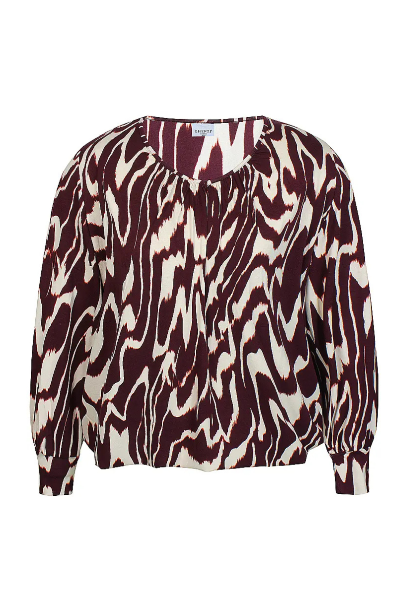 Zhenzi bluse ZH-Karol 1436 lilla