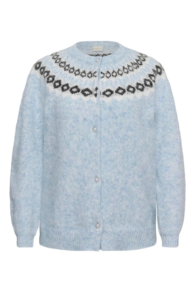 kaffe curve KCbettany cardigan lyseblå