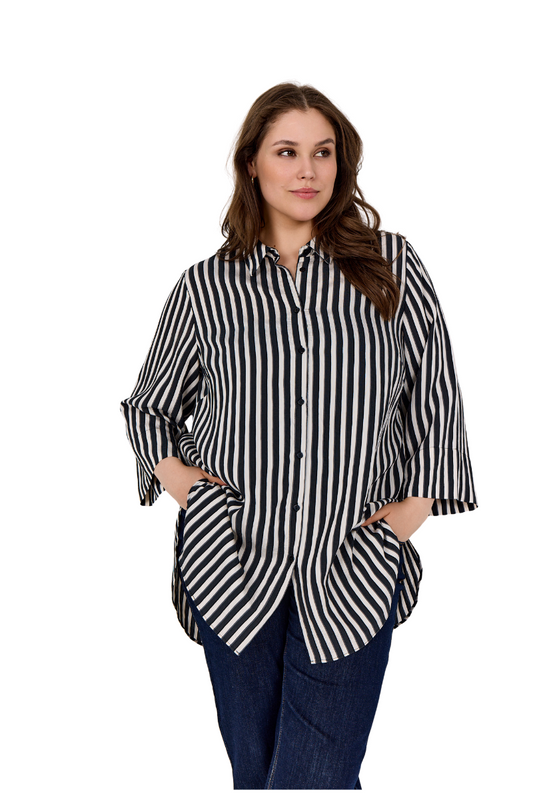 Wasabi skjorte tunika Wa-Nichole 2 sort