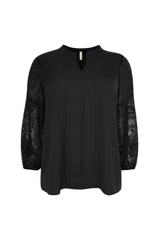 cassiopeia bluse alphine sort