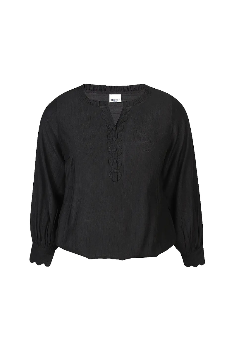 zhenzi bluse Zh-Orra 934 sort