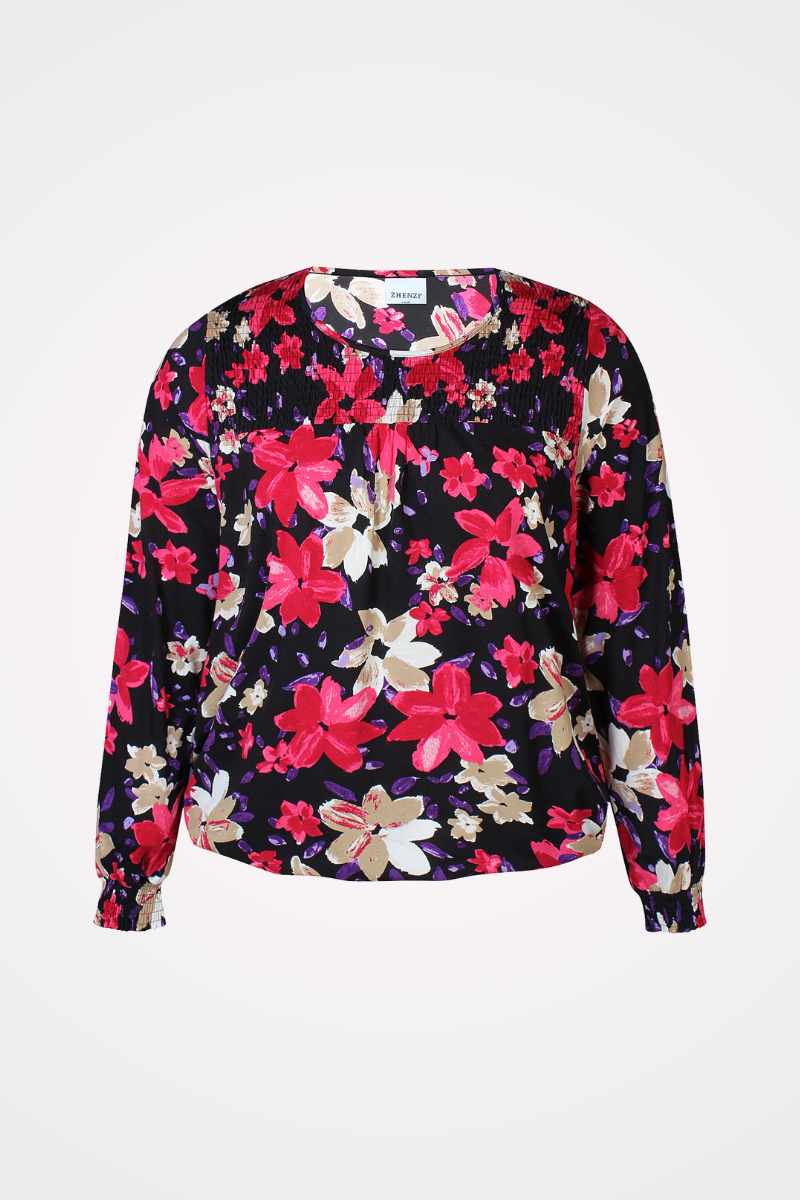 zhenzi bluse rød