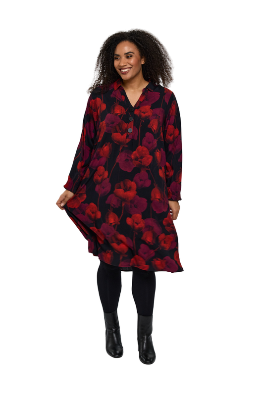 Studio tunika Sgunda rød