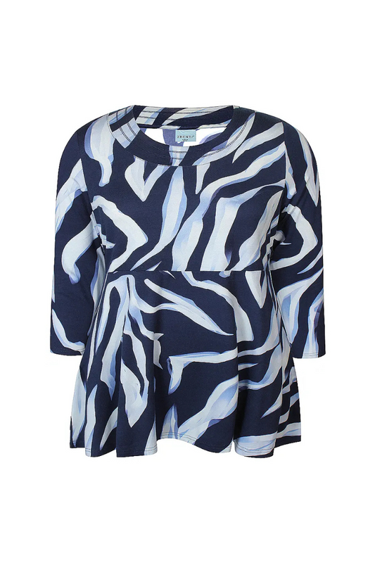 Zhenzi tunika Zh-Saia 1023 blå kombi