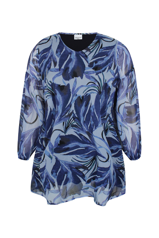 zhenzi tunika zh-seya 1043 blå