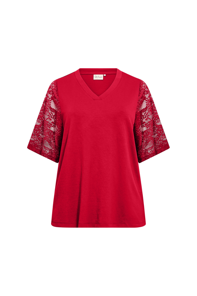 wasabi bluse wa-sabina 65 rød