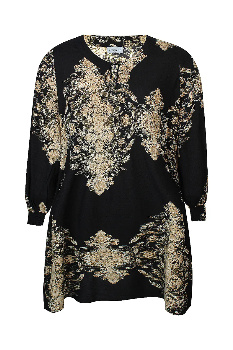 zhenzi plus size kjole