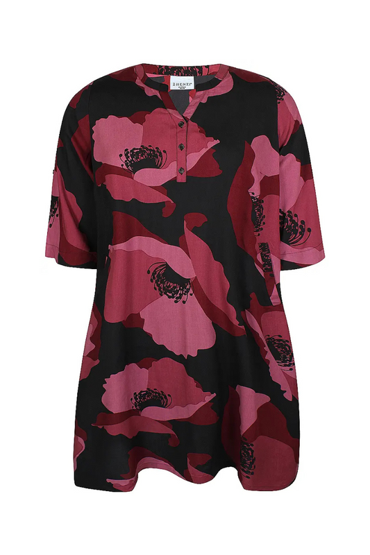 zhenzi kjole zh-sadie 1342 rød