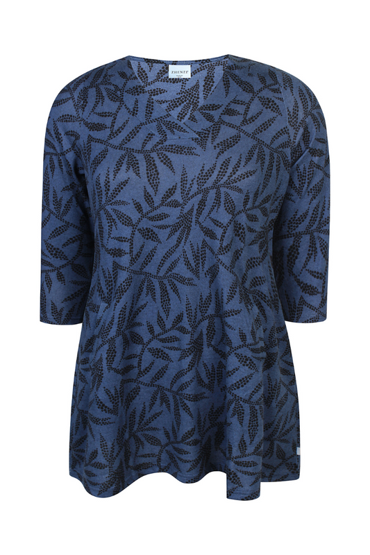Zhenzi tunika zh-sara 1038 mørkeblå