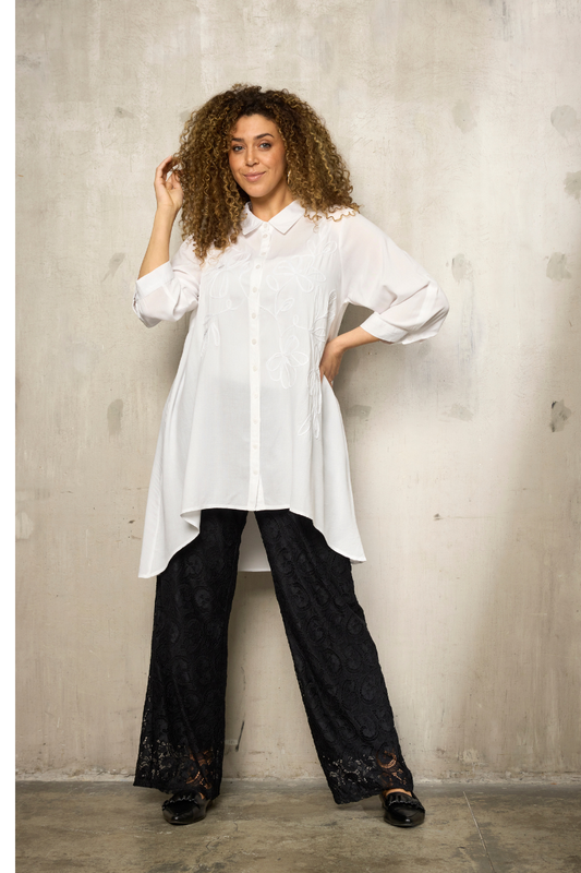 zhenzi tunika Zh-Siba 1047 hvid