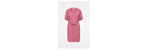 Only Carmakoma plus size kjole rød
