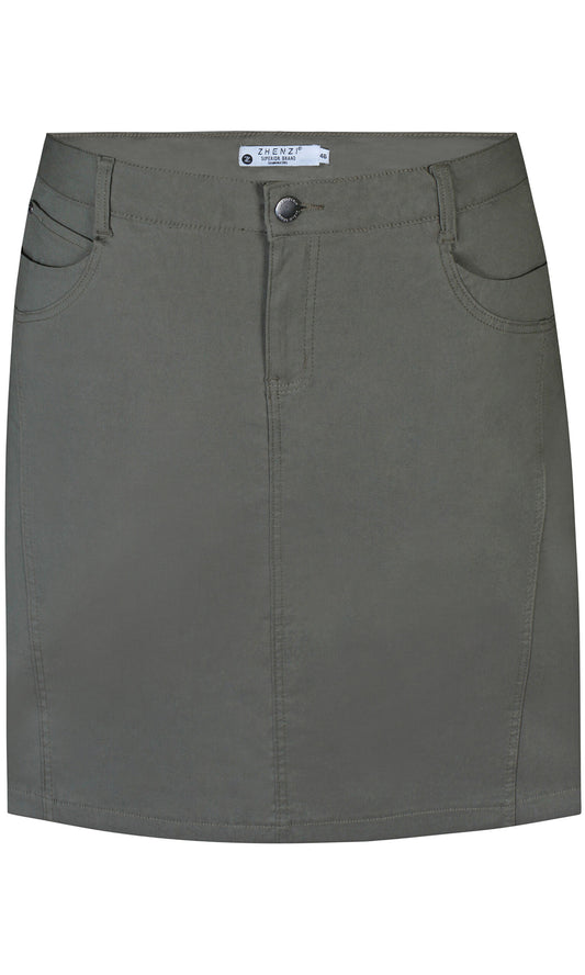 Zhenzi nederdel bengalin med shorts indsyet Boyer